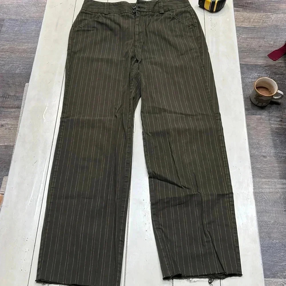 DOCKERS Womens 6M Pinstripe Fiona Pant